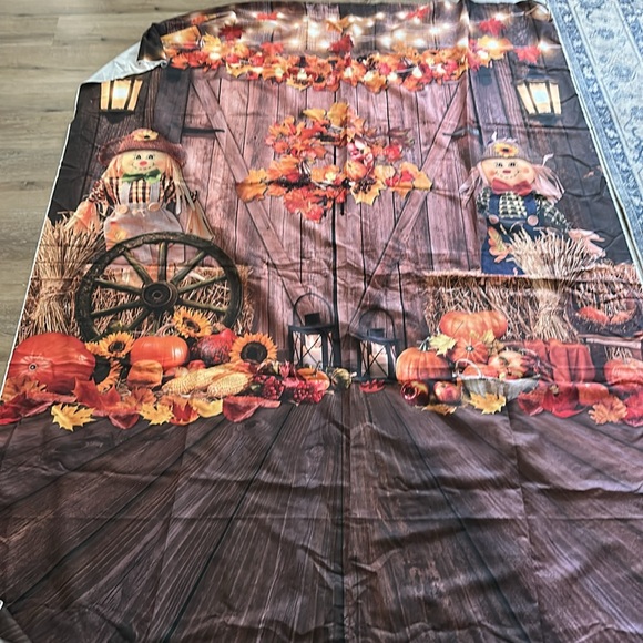 NWT autumn fall backdrop 5x7" -- for picture taking - Picture 1 of 2